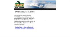 Desktop Screenshot of flytandem.com